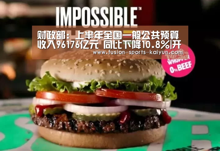 财政部:上半年全国一般公共预算收入96176亿元 同比下降10.8%|开元棋牌(图2) 开元棋牌app